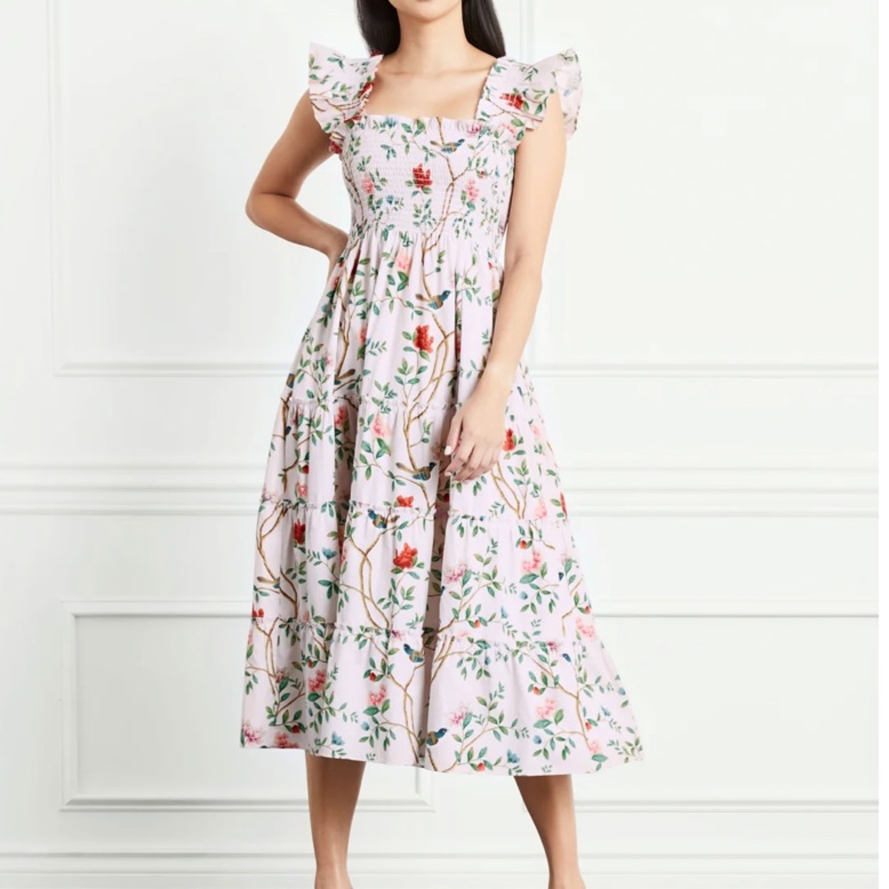 NWT Hill House X Diane Hill • The Ellie Nap Dress Artist Edition Size S